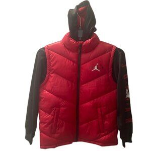 JORDAN BOYS JACKET GYM RED